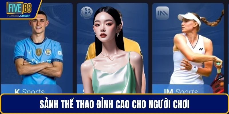 Sảnh thể thao đỉnh cao cho người chơi